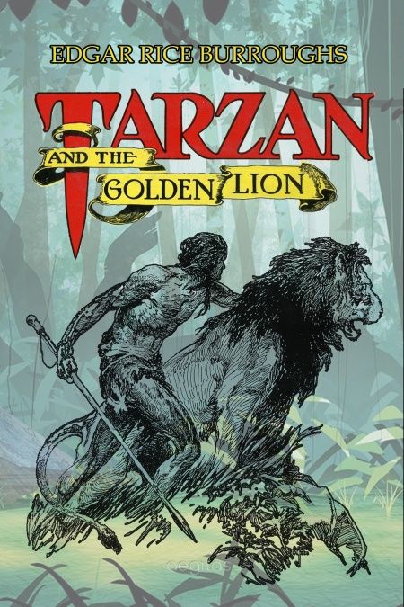 Tarzan and the Golden Lion  - обложка