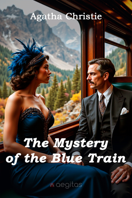 The Mystery of  the Blue Train  - обложка