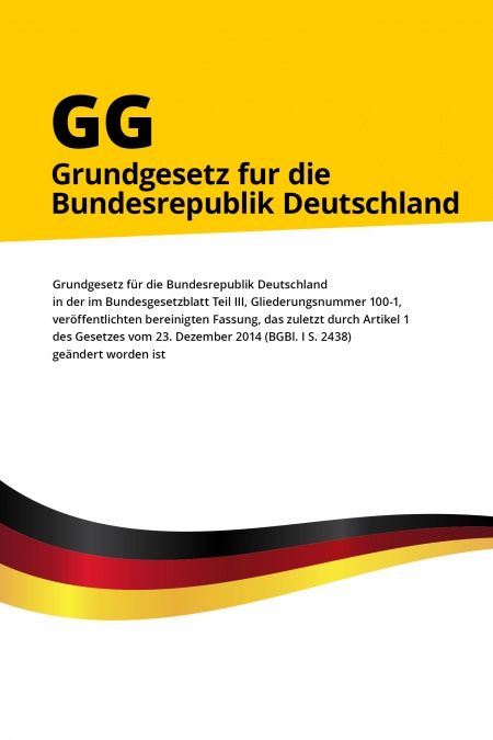 Grundgesetz für die Bundesrepublik Deutschland (GG)  - обложка