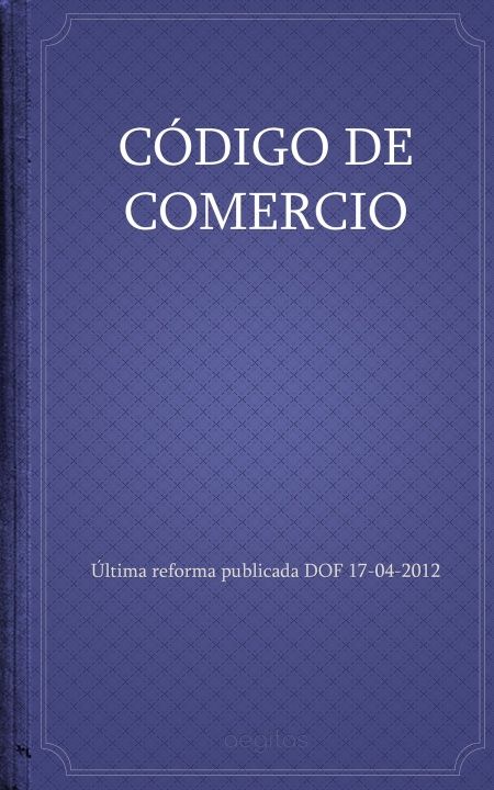 CÓDIGO DE COMERCIO  - обложка