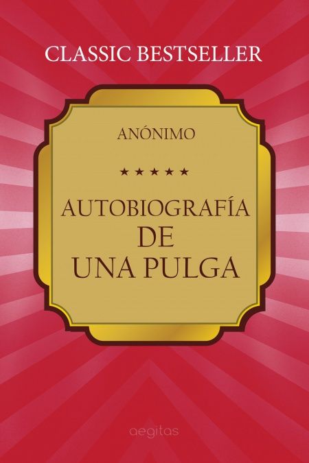 Autobiografía de una pulga  - обложка