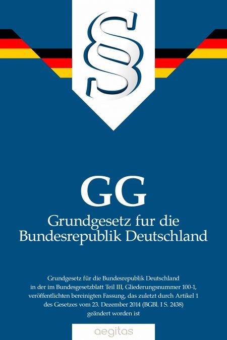 Grundgesetz für die Bundesrepublik Deutschland (GG)  - обложка