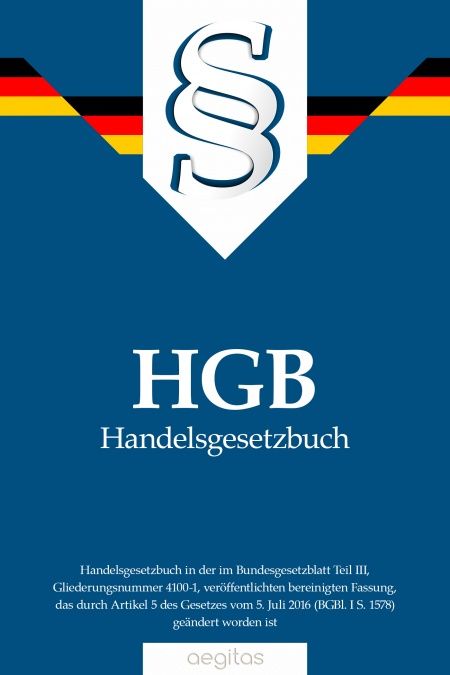 Handelsgesetzbuch (HGB)  - обложка