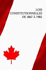 Lois constitutionnelles de 1867 à 1982 - обложка