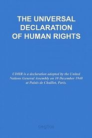 THE UNIVERSAL DECLARATION OF HUMAN RIGHTS - обложка