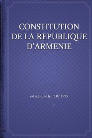 Constitution de la République d'Arménie - обложка