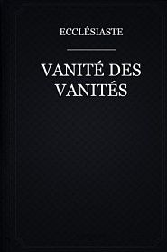 Vanité des vanités - обложка